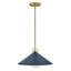 Luminaire suspendu conique à 1 lumière Zoë-1140681377