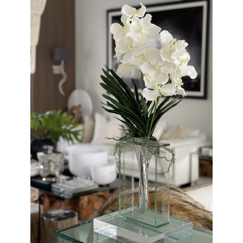 Orchid Centerpiece in Vase