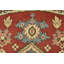 Tapis unique rouille de 7 pi 11 po