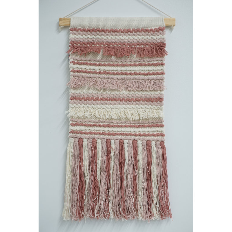 Hand Woven Wall Hanging - Rod Included