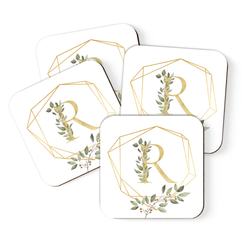 Sous-verres Café à monogramme, R