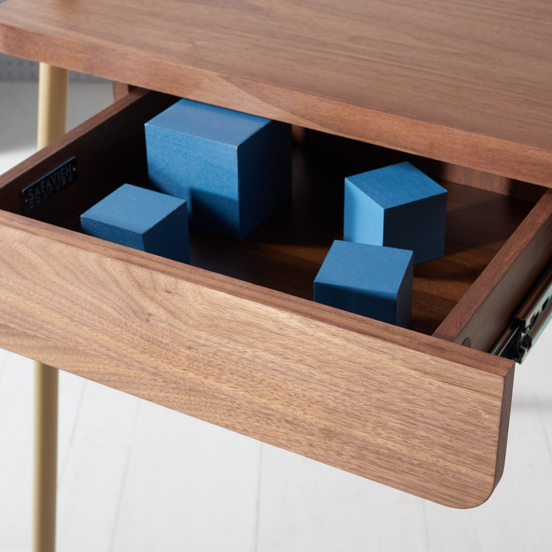 Bureau Regis en métal et bois