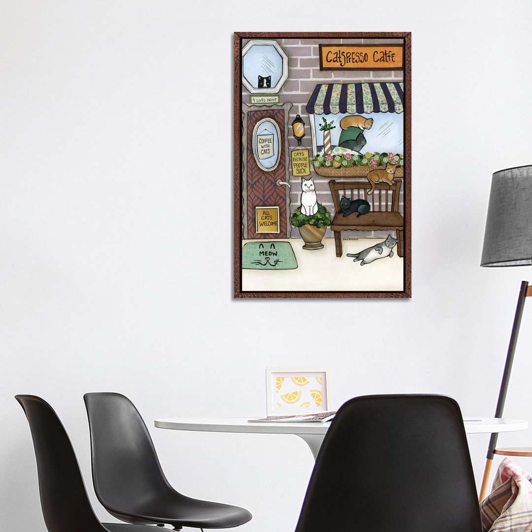 Cats by Jamie Morath - Print on Canvas