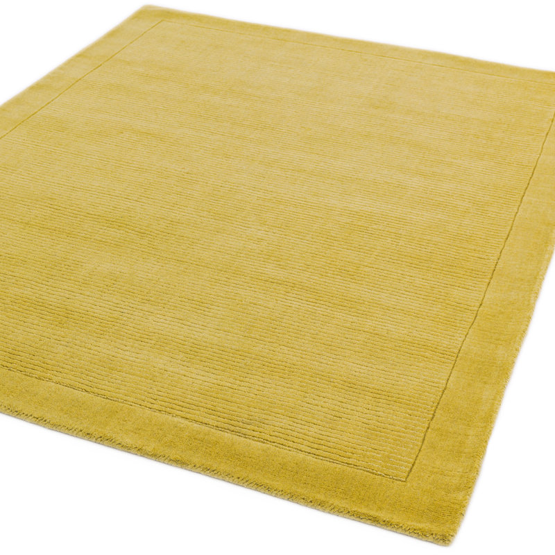 Tulane Solid Colour Wool Hand Woven Area Rug, Rectangle 160 x 230cm