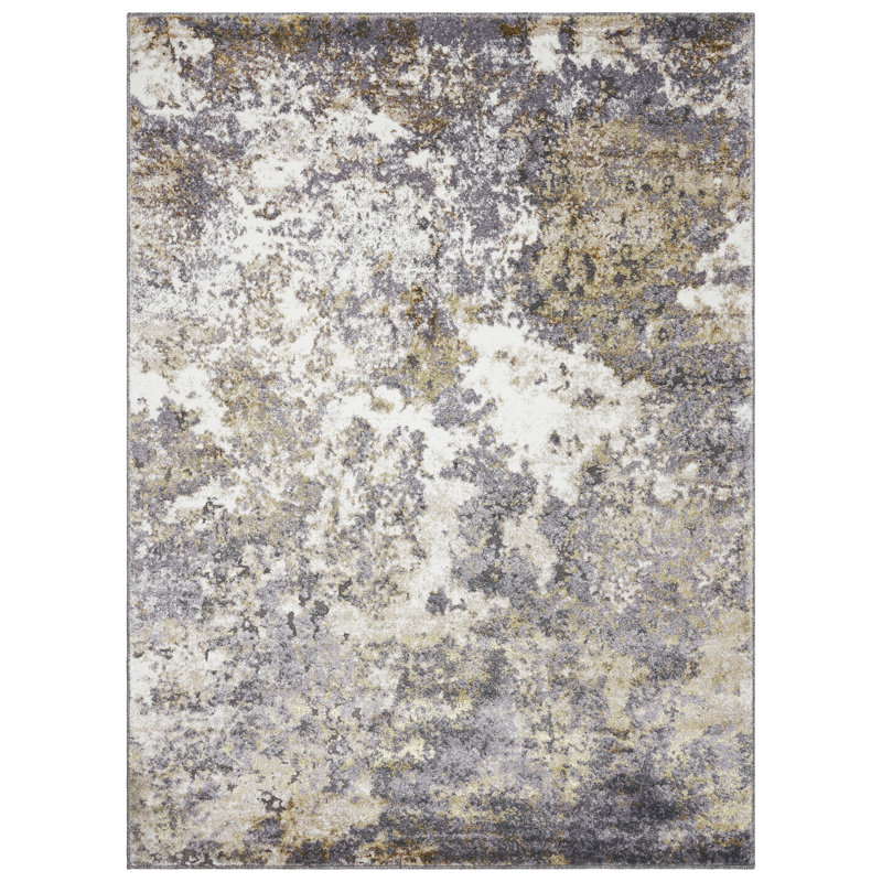 Ellenburg Abstract Indoor Rug, Rectangle 5' x 7'
