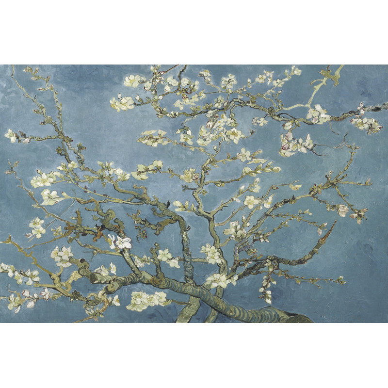 «Van Gogh's Almond Blossom» sur toile par Vincent Van Gogh, H 20 po x l 30 po