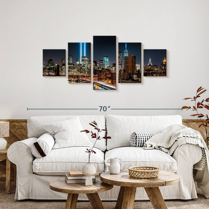 Ground Zero, 24" H x 55" W