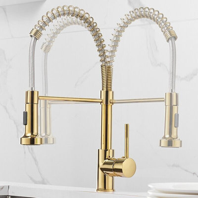Belfry Kitchen Wall Pull Down Kitchen Faucet