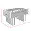 Table de soccer Plattsburg 57 "