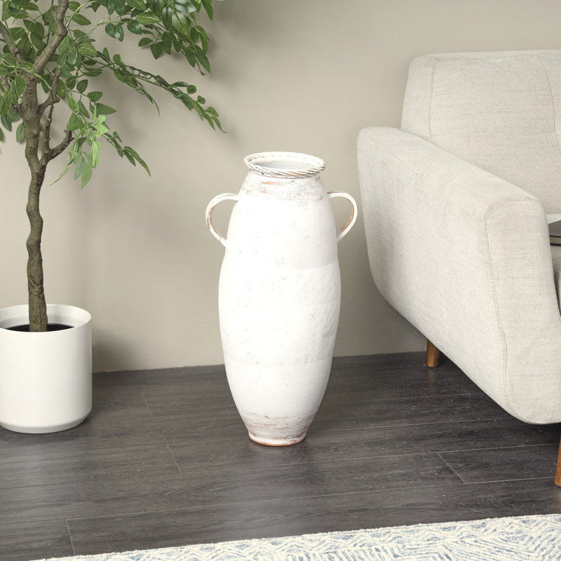 Vase en métal Brendyn, H 23,5 po x l 13 po x P 9 po