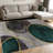 Light luxury geometric art carpet, soft and easy to clean, suitable for living room, bedroom, dining room, office and other indoor spaces-164275662