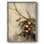 «Christmas Holiday Art», série 2-I, reproduction encadrée - bois massif XMAI81779-864779450
