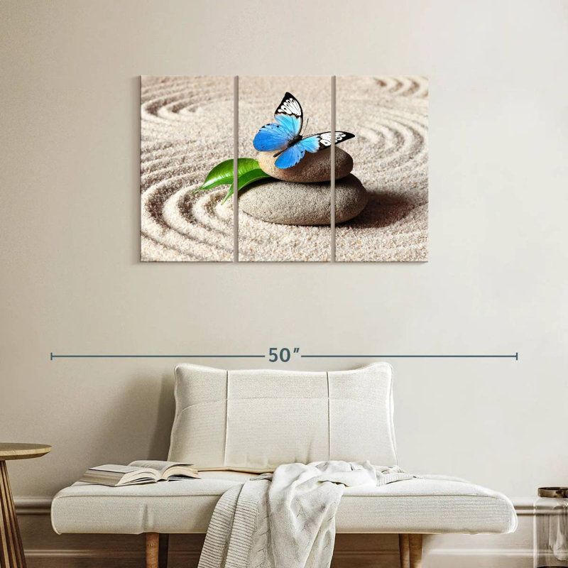 Peaceful Butterfly, 24" H x 38" W