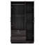 Garde-robe 3 portes, 2 tiroirs, 1 serrure Ke Wilson - 36 W-1252251176