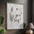 Multi Botanical II Framed Print - Solid Wood 48180-1620343367