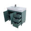 Meuble-lavabo simple 39,37 po avec comptoir en granite-179067917-179067913