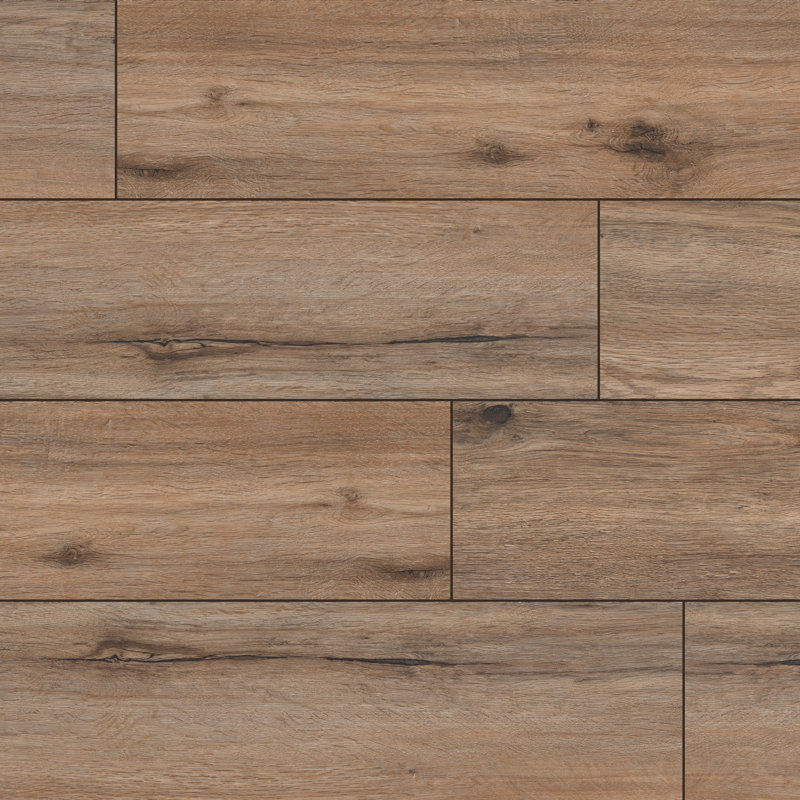 Parkland Hidden Hickory 9 in. x 60 in. 6.5mm 20mil Waterproof Rigid Core Luxury Vinyl Plank Flooring, Hidden Hickory