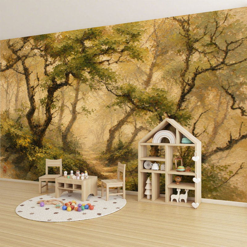 Papier peint adhésif auto-adhésif moderne pour la chambre à coucher L 69 po x l 96 po Peel and Stick