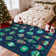 Christmas Area Rug Living Room Rugs Washable Rug Soft Boho Bohemian Farmhouse Rug Indoor Floor Carpet for Bedroom Under Dining Table Home Office Decor