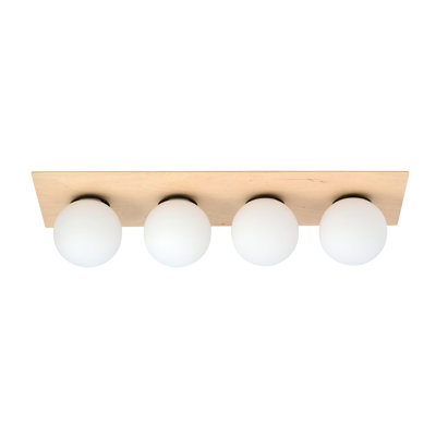 Melissus Glass Flush Mount