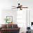 Lawney 5 - Blade LED Standard Ceiling Fan with Pull Chain and Light Kit Included-357830337-357830336-400218781