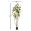 Cotinus Coggygria artificiel en pot vert-23267587
