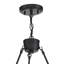 Campuzano 6 - Light Waggon Wheel Chandelier