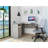 Raleigh L-Shaped Desk, Two Drawers, One Shelf, CPU Storage-1140543271