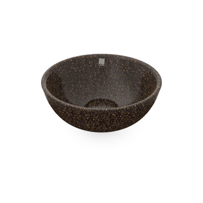 Woodio Soft40 15.75'' Wood Circular Bathroom Sink