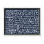 Tribal code-bleu marine-, peinture sur toile-46828715-46828713