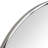  Korra Round Polised Nickel Mirror 30 inch, Silver Circle Wall Mirror, Metal Frame Round Bathroom Mirror, Modern Round Mirror for Vanity & Entrway-1272566532-1272566531