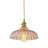 10" Vintage 1-Light Lily-Shaded Glass Pendant Light