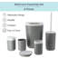 Ensemble d'accessoires de salle de bain 6 pièces Clint-95851254