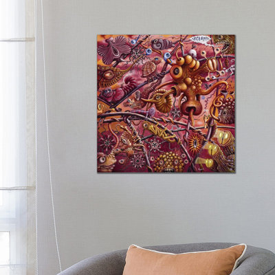 Neurochaos by R.S. Connett - No Frame Print on Canvas