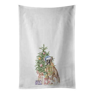 Ensemble de 2 serviettes de cuisine Boxer