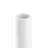 Solenne 16" Silver Ribbed White Ceramic Vase-1086970697
