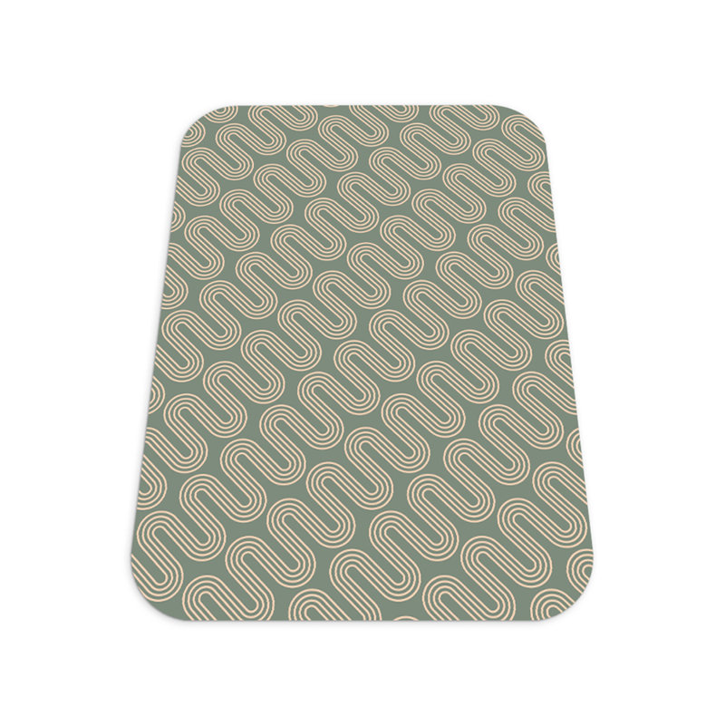 Nanie Hard Floor Rectangular Chair Mat, 70 x 100cm