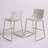 Upholstered Counter Stool with Metal Frame-50176433