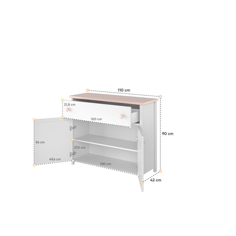 Dearies 110cm Sideboard