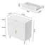 Buffet avec tablettes réglables-1046293283