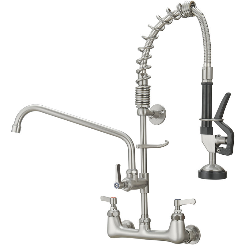 VIBRANTBATH Pull Down Kitchen Faucet, Silver