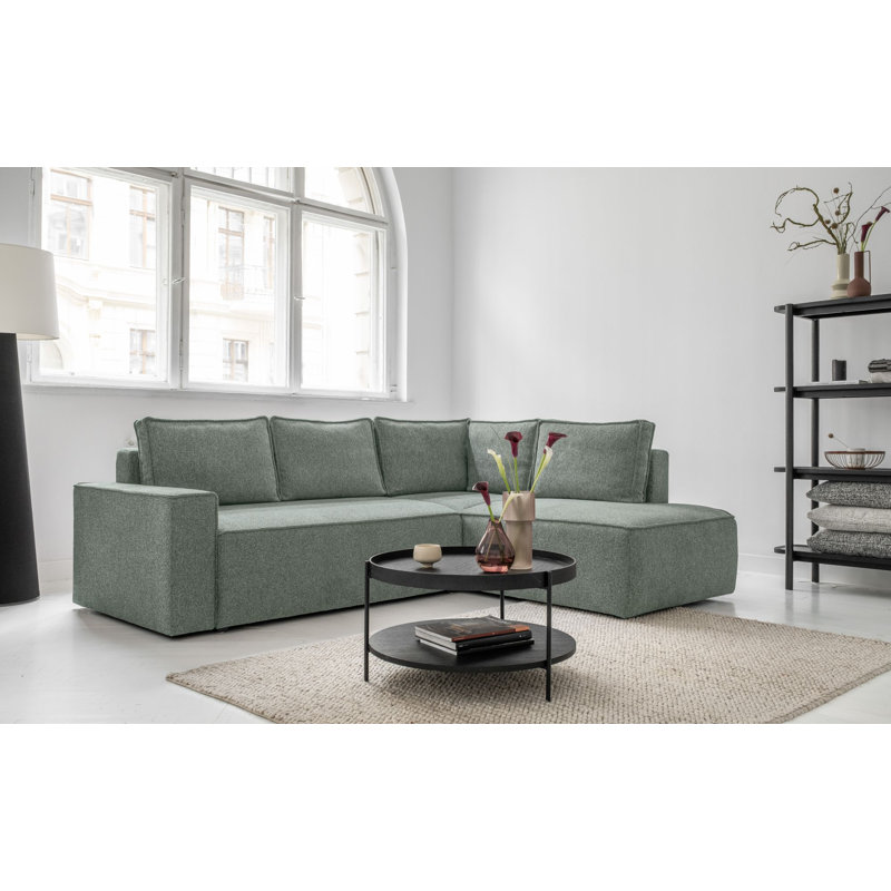 Brave Dave 6 Seater Corner Sofa , Aqua Green