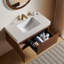 Meuble-lavabo moderne avec comptoir en pierre frittée à motif travertin Valenza-128868424-128868426-128868428