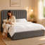 Upholstered Ottoman Storage Bed-820998445-820998444