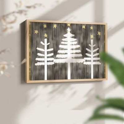 Chirstmas Art-CDLXXX -Framed Print - Restickable