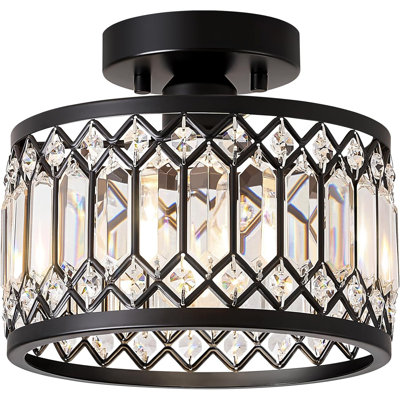 Plafonnier semi-encastré Modern Crystal