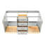 66'' Double Bathroom Vanity Base Only-653769301