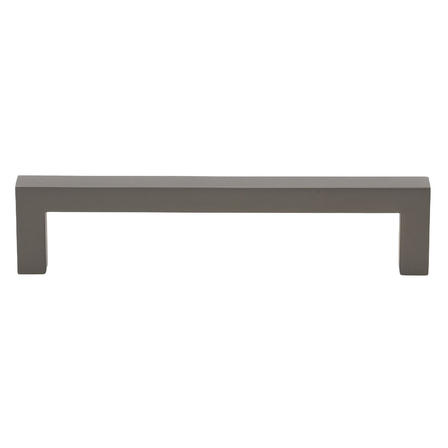 Kingston Solid Square Bar Cabinet Pull, Graphite, 5 1/16"