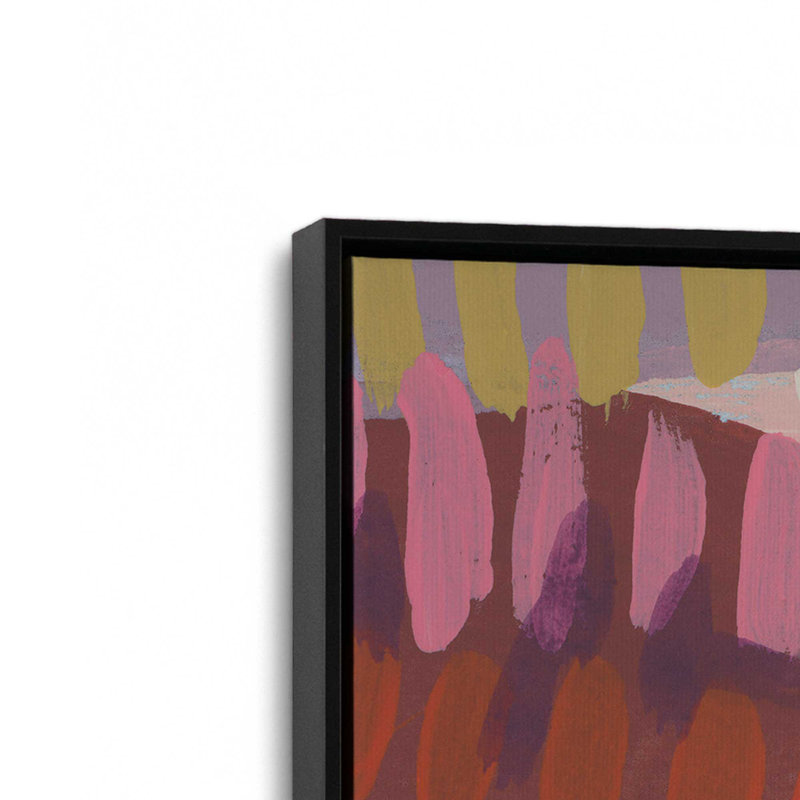 Impression sur toile, "Vers l'avant Marks IV" par June Erica Vess, H 20 po x l 20 po, Noir