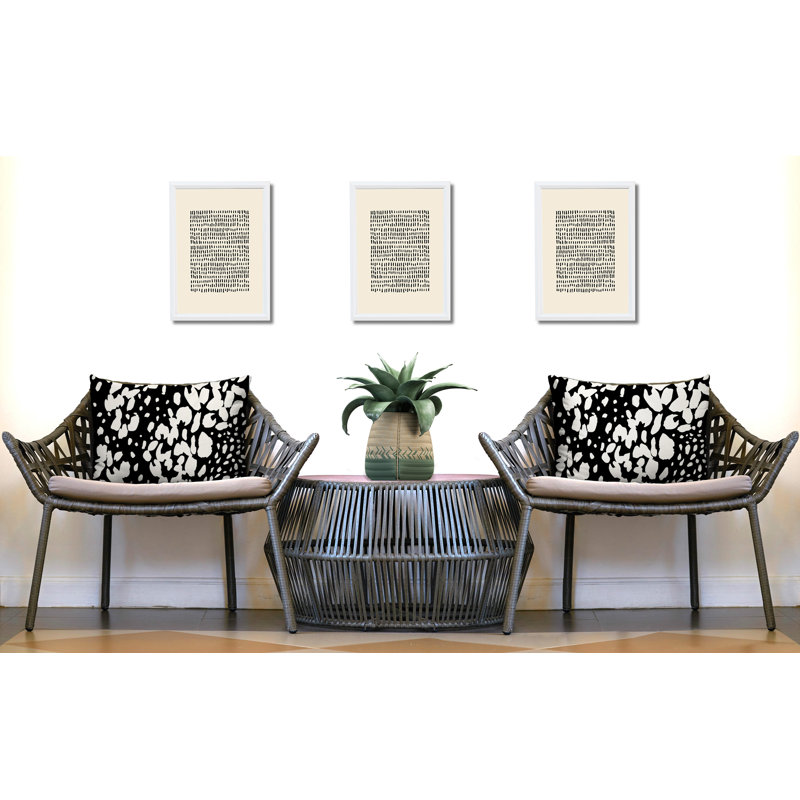 Oreiller réversible intérieur / extérieur Modo, 20x14, Black